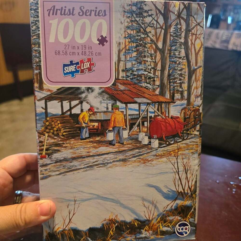 Sure-Lox Artist Series 1000 Piece Winter Puzzle